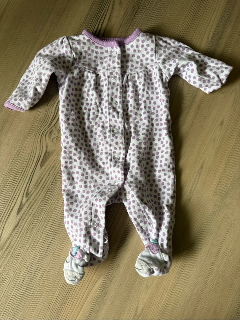 Carter’s Simple Joys Baby Girl Unicorn Print Sleepers - 2 Pack